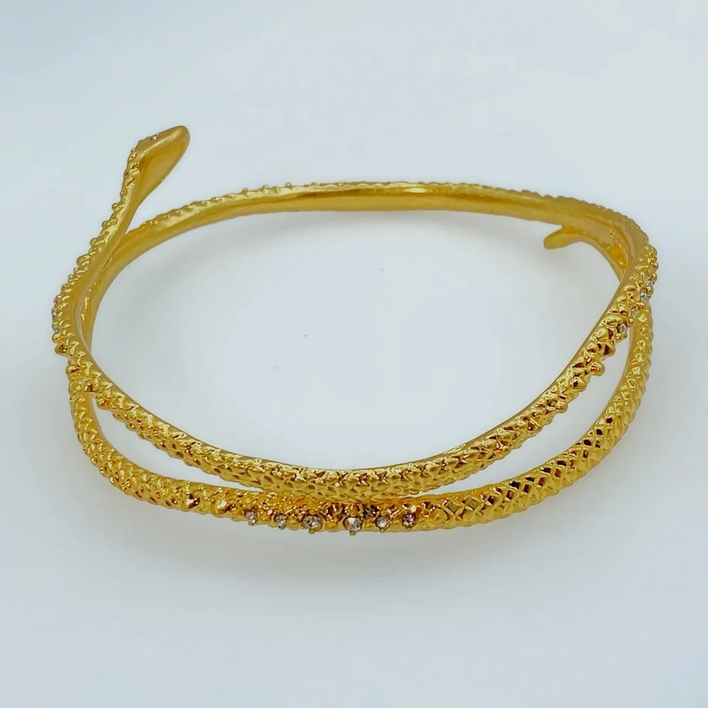 Kendra Scott Gold Snake Bracelet - Picture 3 of 4